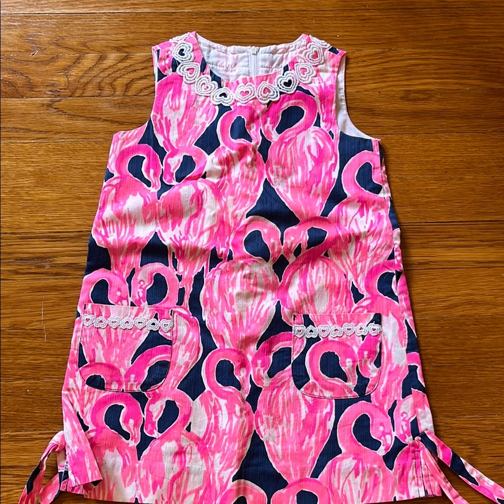 Lilly Pulitzer Pink and White Dress